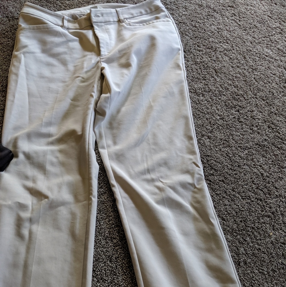 Christopher and banks khaki dress pants. Misses 8